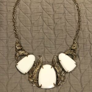 Kendra Scott Ignacia Iggy Necklace, Vintage: White